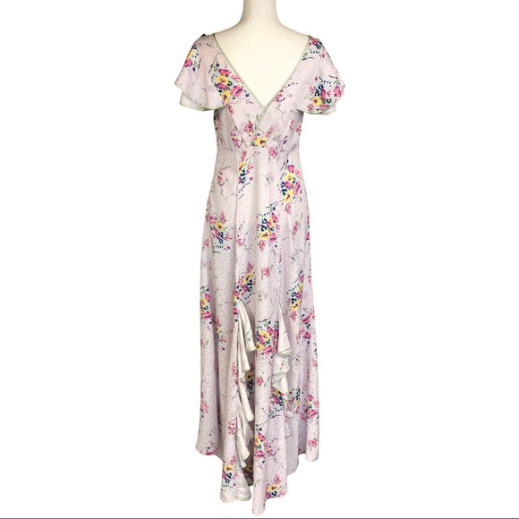 Jill Stuart flutter sleeve floral dress romantic - Picture 3 of 8
